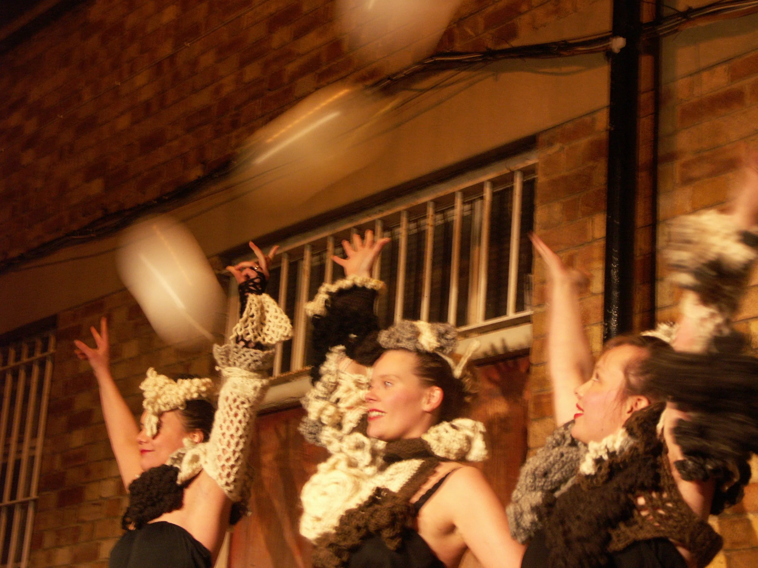  Eruption Corruption, performance, The Empire Gallery, London, 2004 