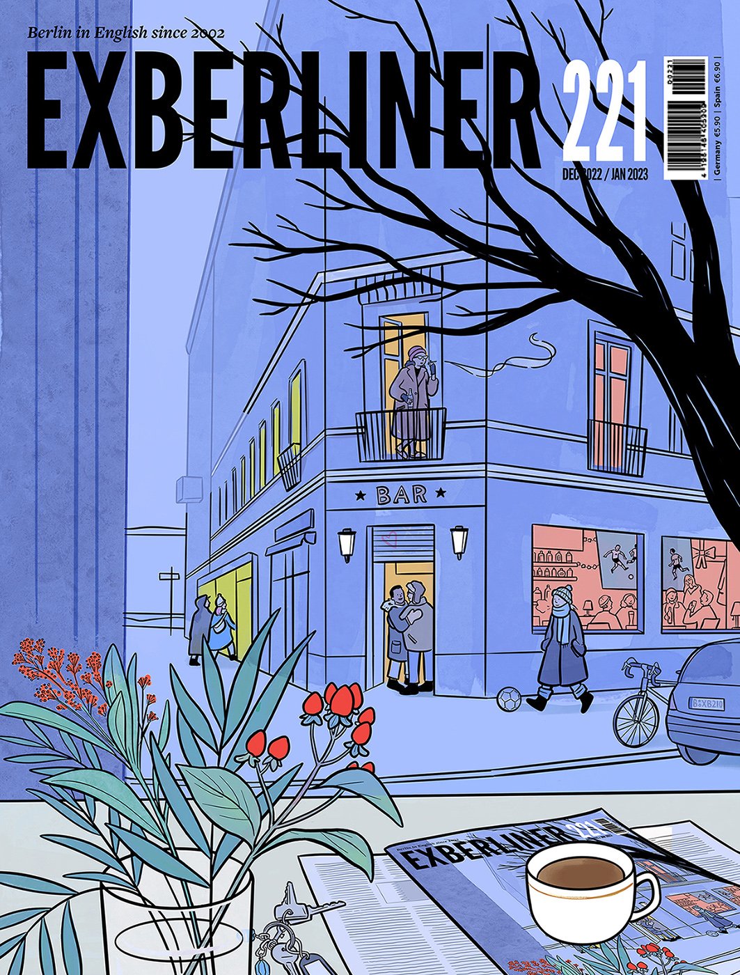 Hilary-Allison-illustration-Exberliner-Dezember-Januar-cover-winter-berlin-cafe-fenster-cartoon-22-11-22.jpg