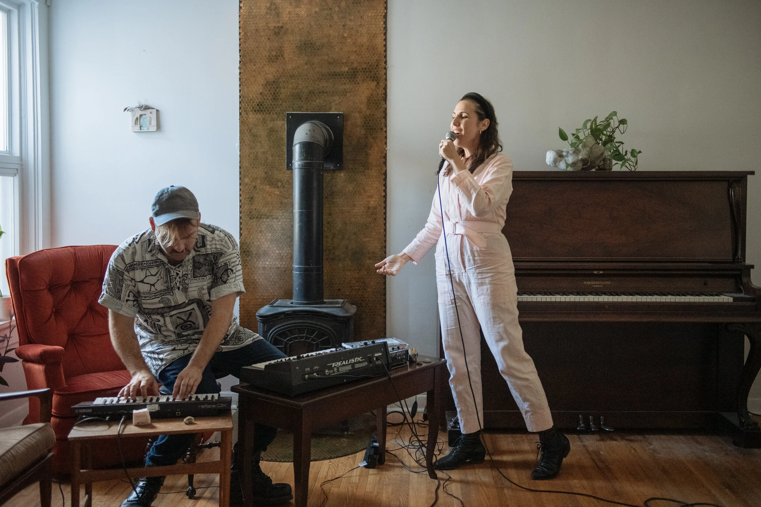  With  Johnny Spence . Photo by  Galit Rodan  