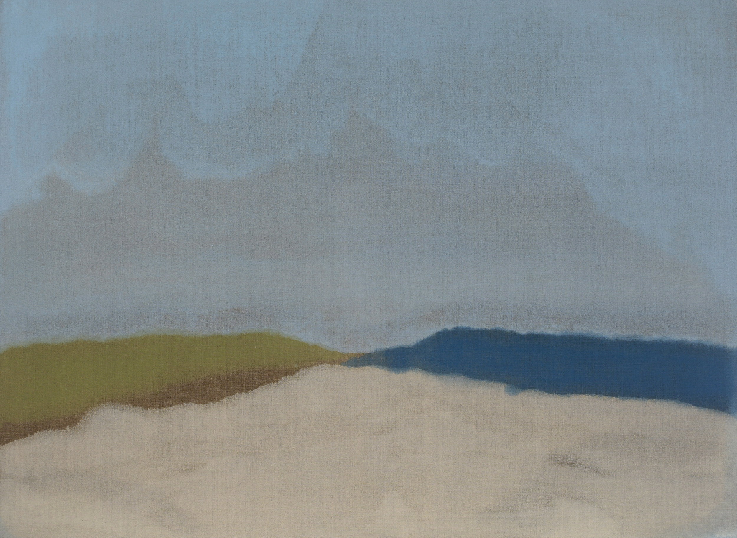  Untitled (No. 2), 2008. Oil on Linen, 38 x 52 inches. Private Collection. 