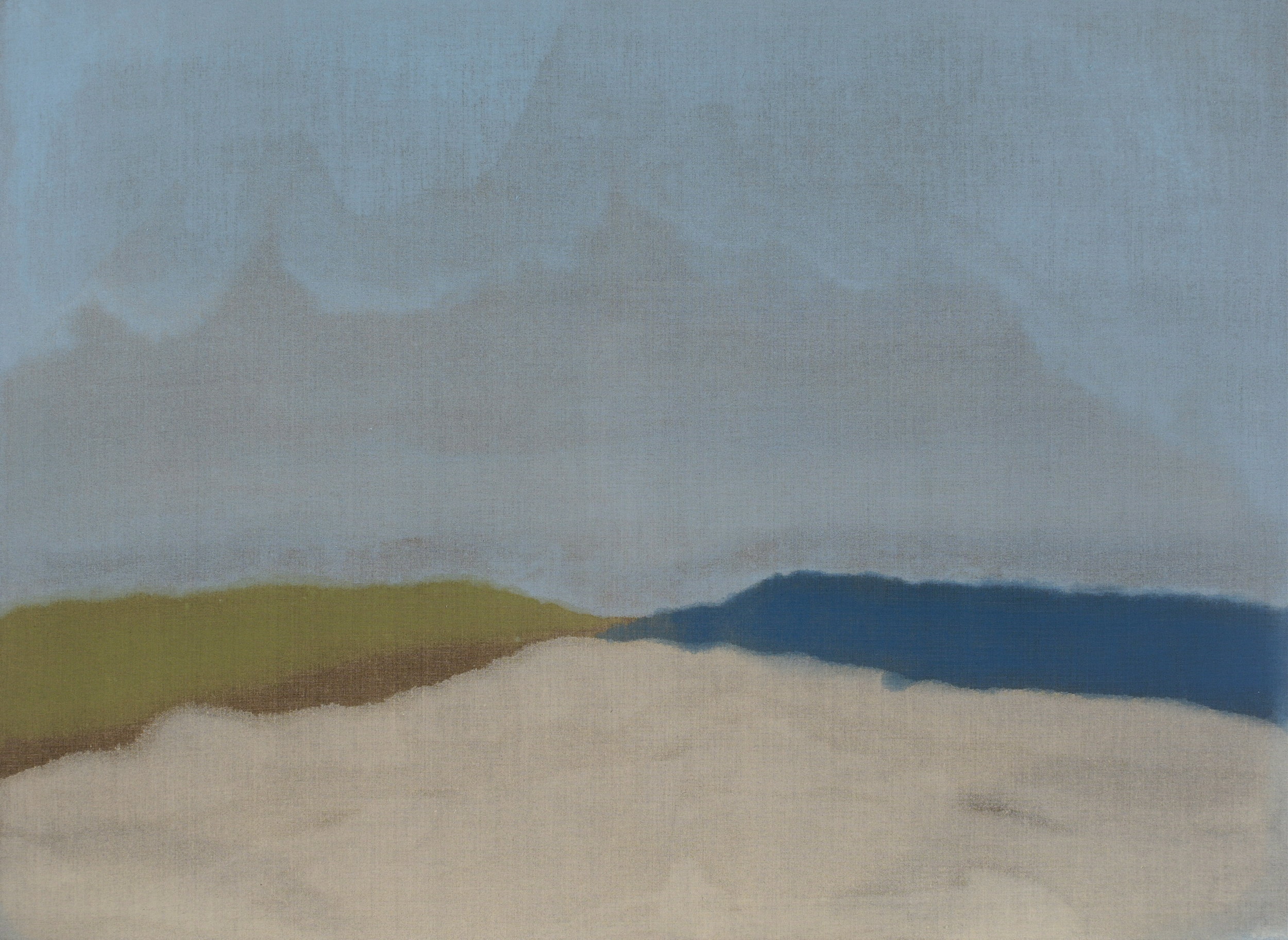  Untitled (No. 2), 2008.  Oil on Linen, 38 x 52 inches. Private Collection. 