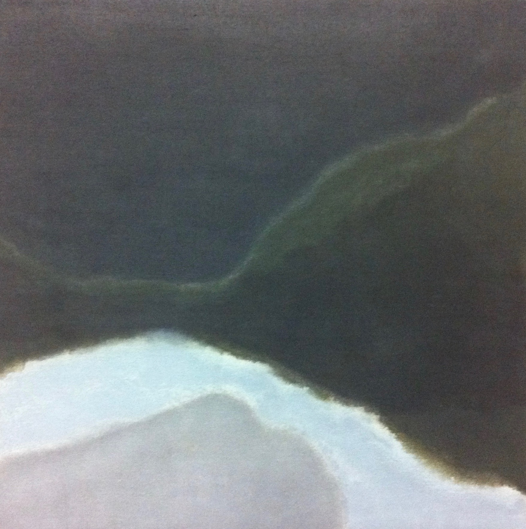  Untitled (Nocturne), 2012. Oil on Linen, 35.5 x 35.5 inches. Private Collection. 