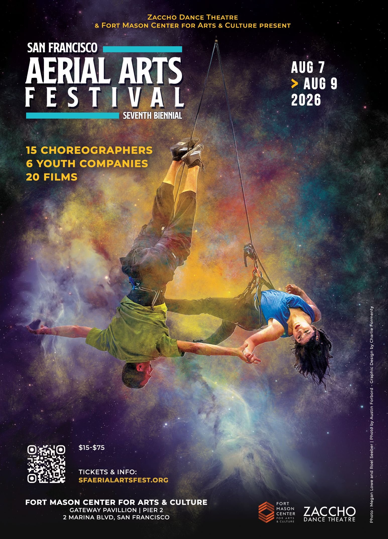 San Francisco Aerial Arts Festival 2026 (Presented Zaccho Dance Theatre)