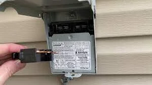 check your breaker switch