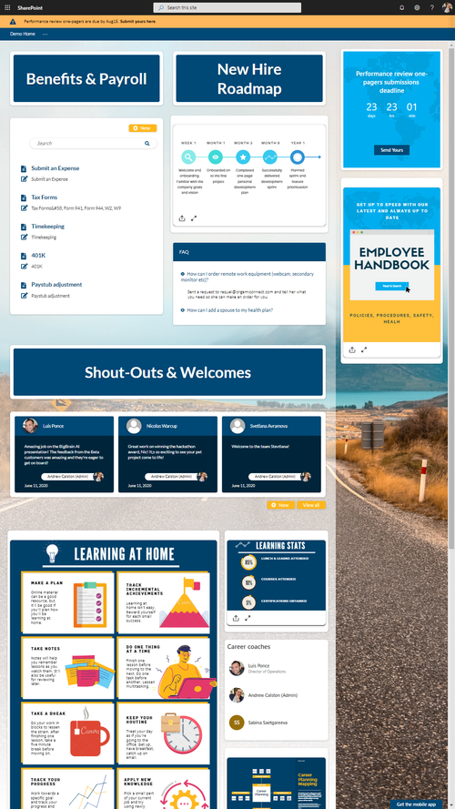 How to create a killer HR Portal SharePoint site? 3 Examples and