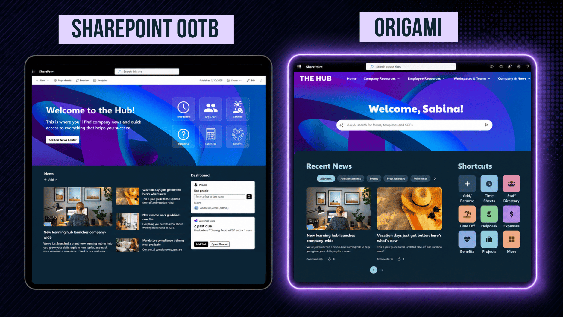Can Native SharePoint Create a Modern Intranet Homepage? We Tested It