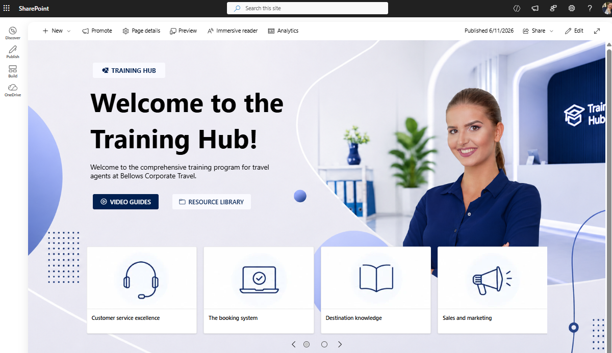 4 SharePoint Page Design Transformations: Before and After Examples ...