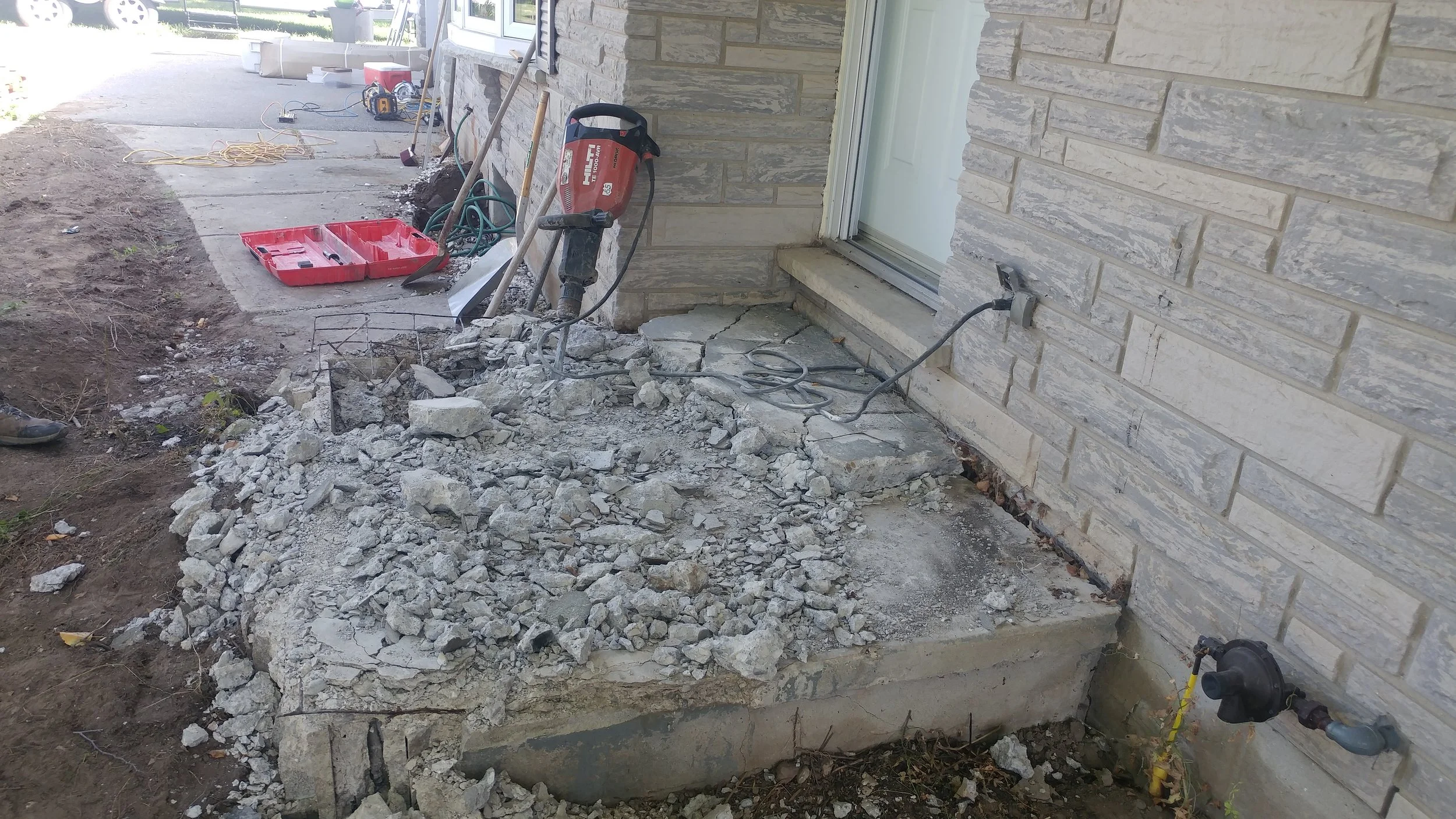 Nithburg Deck | Before