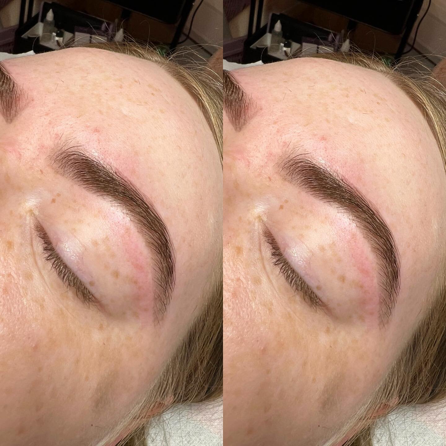 𝕭𝖗𝖔𝖜 𝕿𝖎𝖓𝖙 &amp; 𝕾𝖍𝖆𝖕𝖊❤️&zwj;🔥

Ready for summer with killer brows!! 🔪 
Defined with a simple tint &amp; wax🤩

Appointments available this week🙋🏼&zwj;♀️