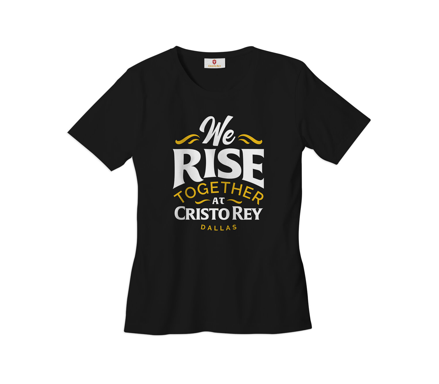 cristo rey tshirt front.jpg