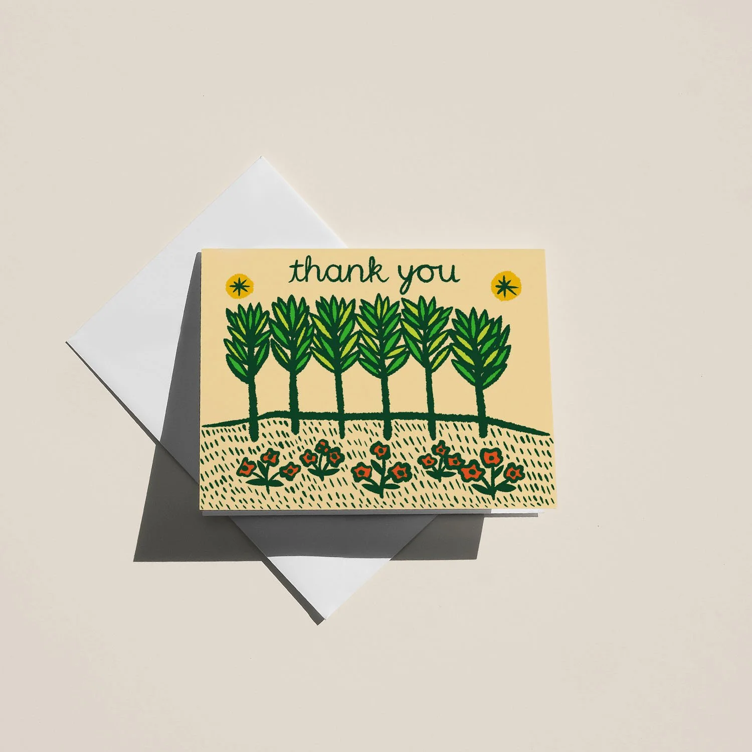 Thank You Meadow Card