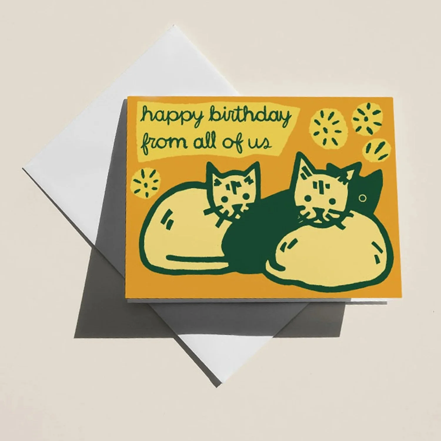 Cat Birthday Card