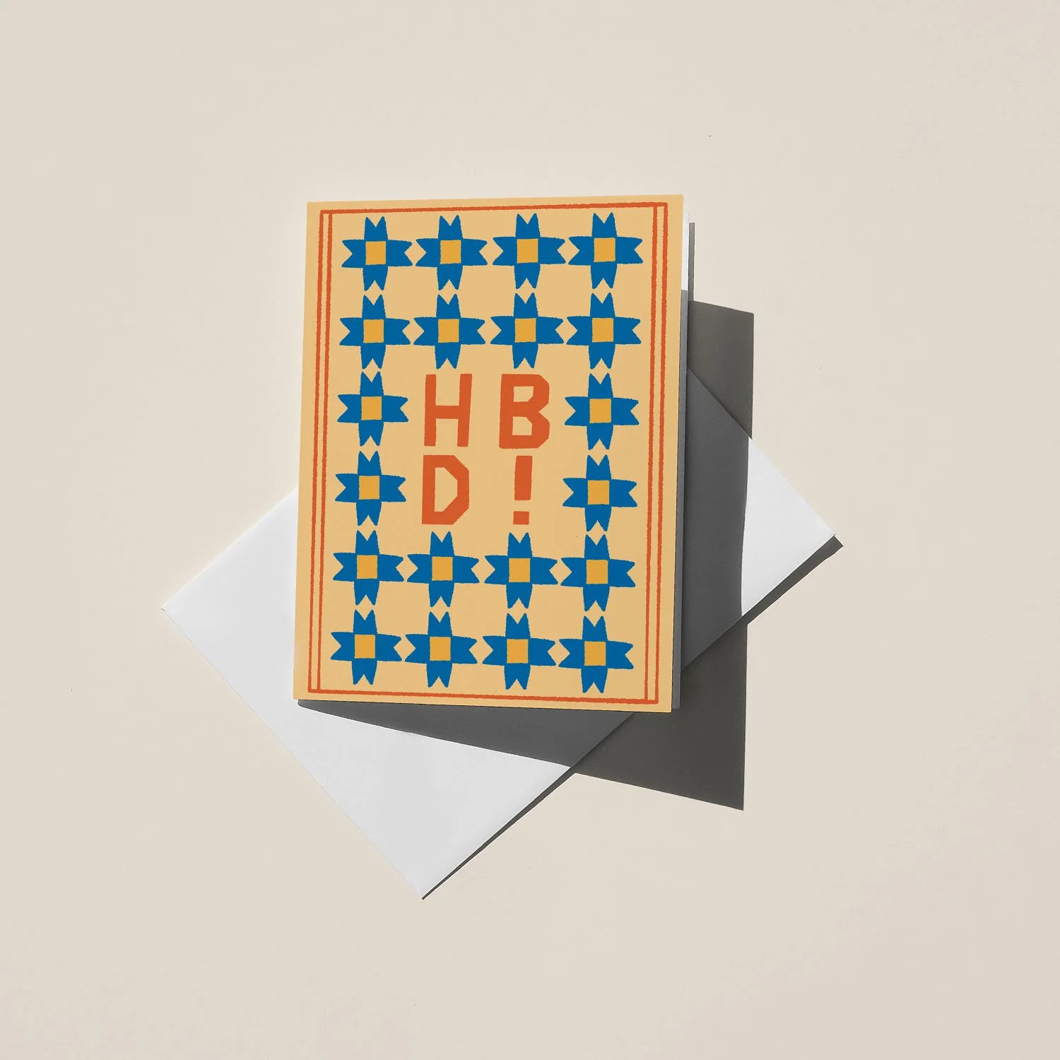 HBD Quilt Card