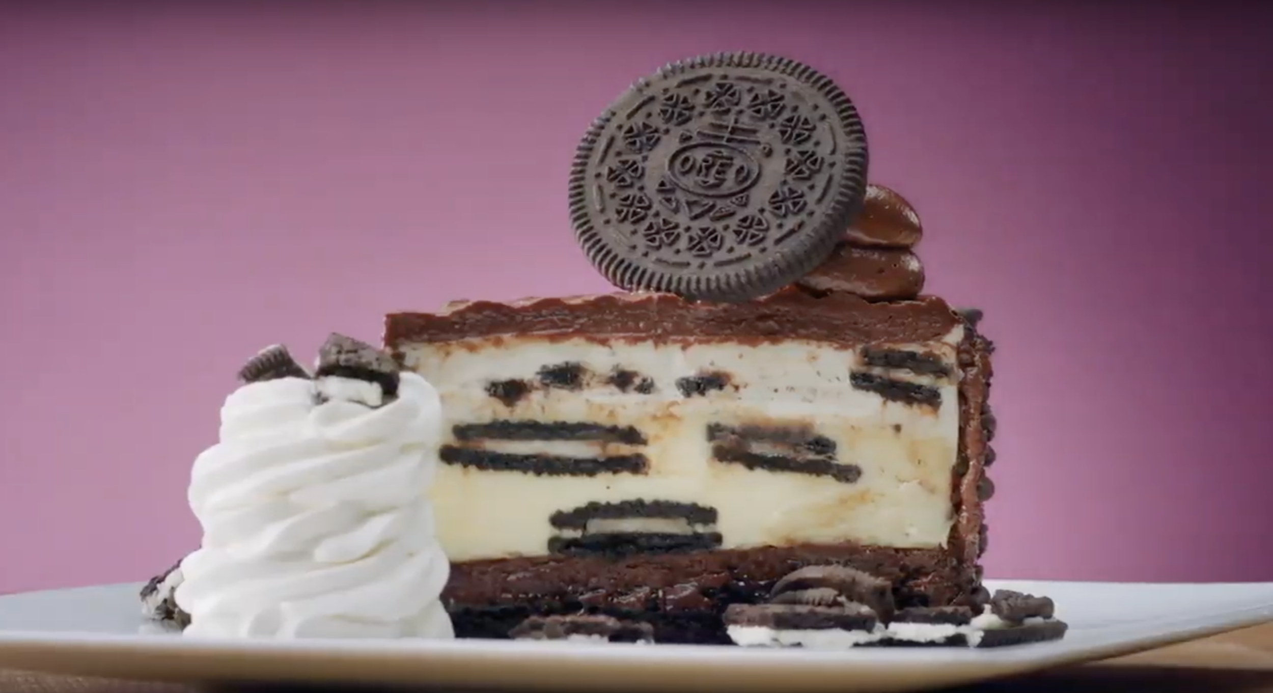 The Cheesecake Factory: OREO® Dream Extreme Cheesecake "Made With Love"