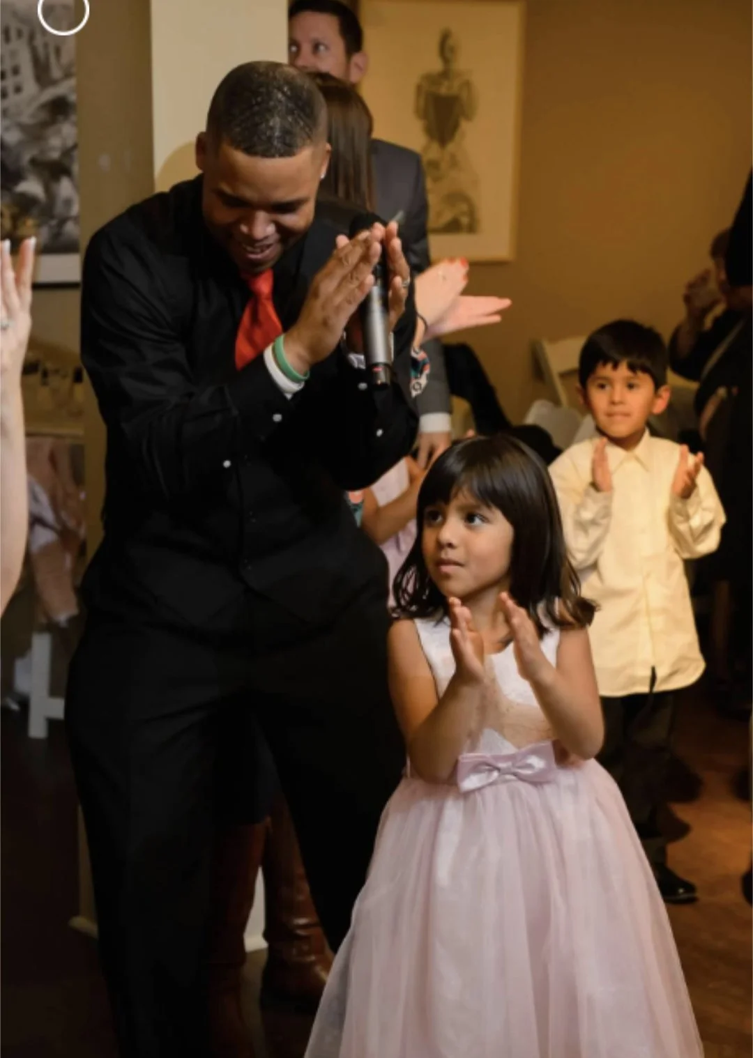 From 6 to 16. ❤️✨

I DJ'd Dulce's family wedding when she was just six years old.

This weekend, I had the honor of DJing her Quincea&ntilde;era.

We even recreated our old photo &mdash; now with her brother Jovany and the whole family cheering her o