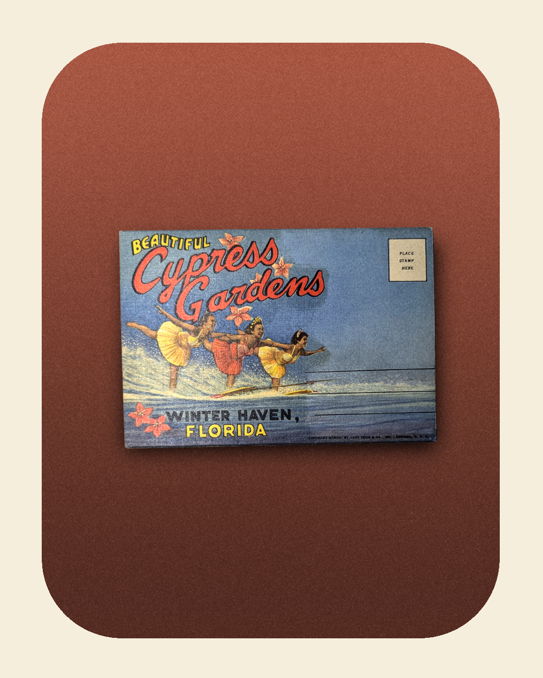 Beautiful Cyprus Gardens Postcard Packet