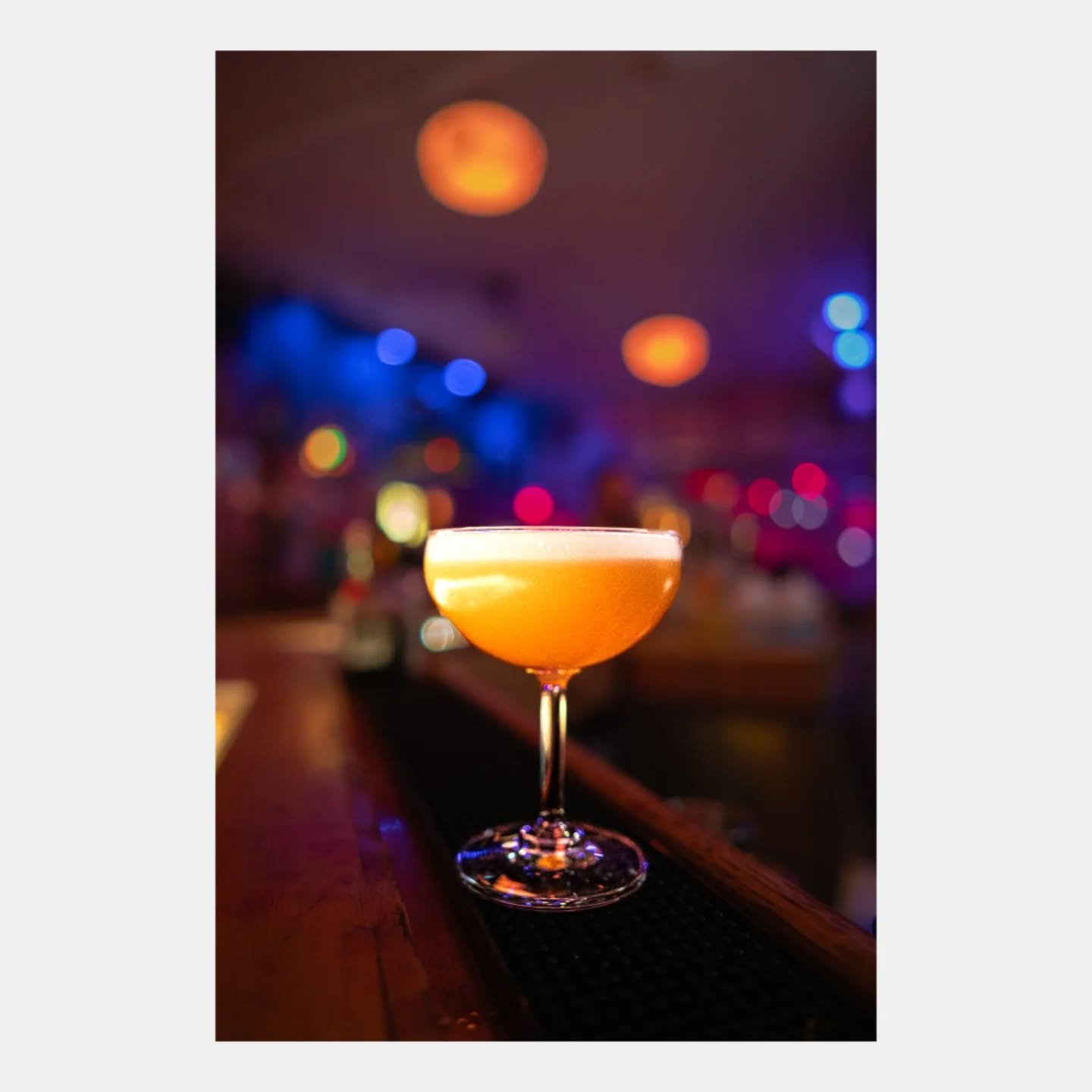 🌆 Dusk Till Dawn 🌇 
----------------------------
@realdelvalletequila Reposado // Aperol // @apologueliqueurs Saffron // Lemon // Honey Syrup

Shaken. Foamy. Delicious.