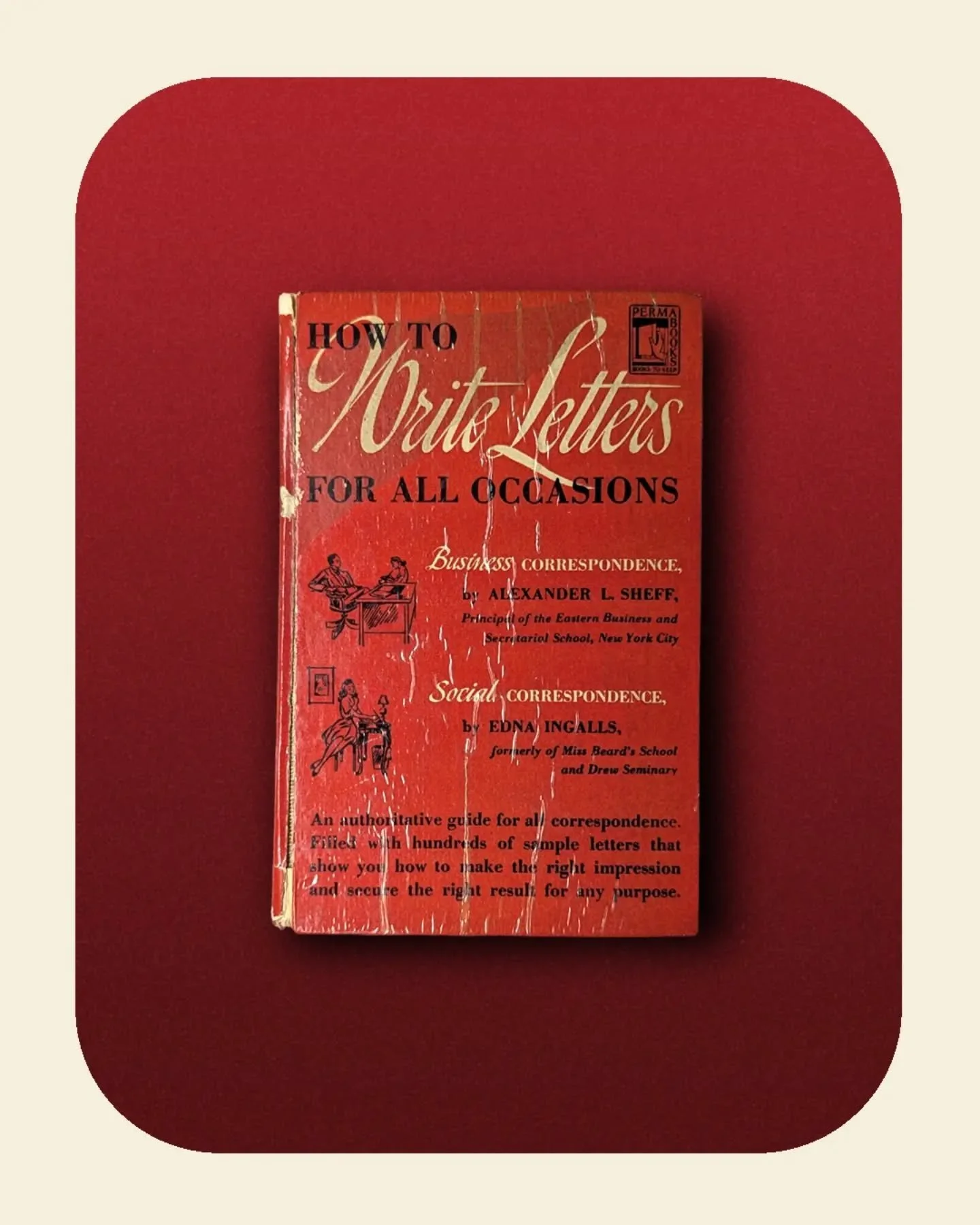 How to Write Letters - Broaden your horizons and hone your skills with this practical, how-to instructional manual on good correspondence construction. Use your brain 🧠. Stay off the apps.