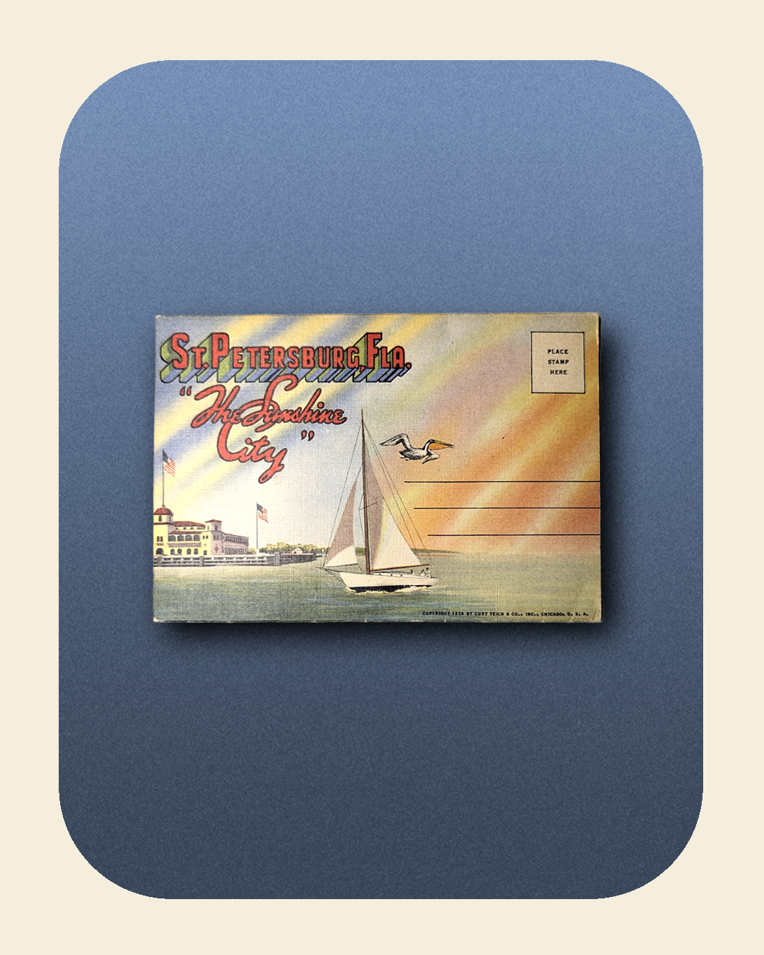St Petersburg, FL Postcard Packet