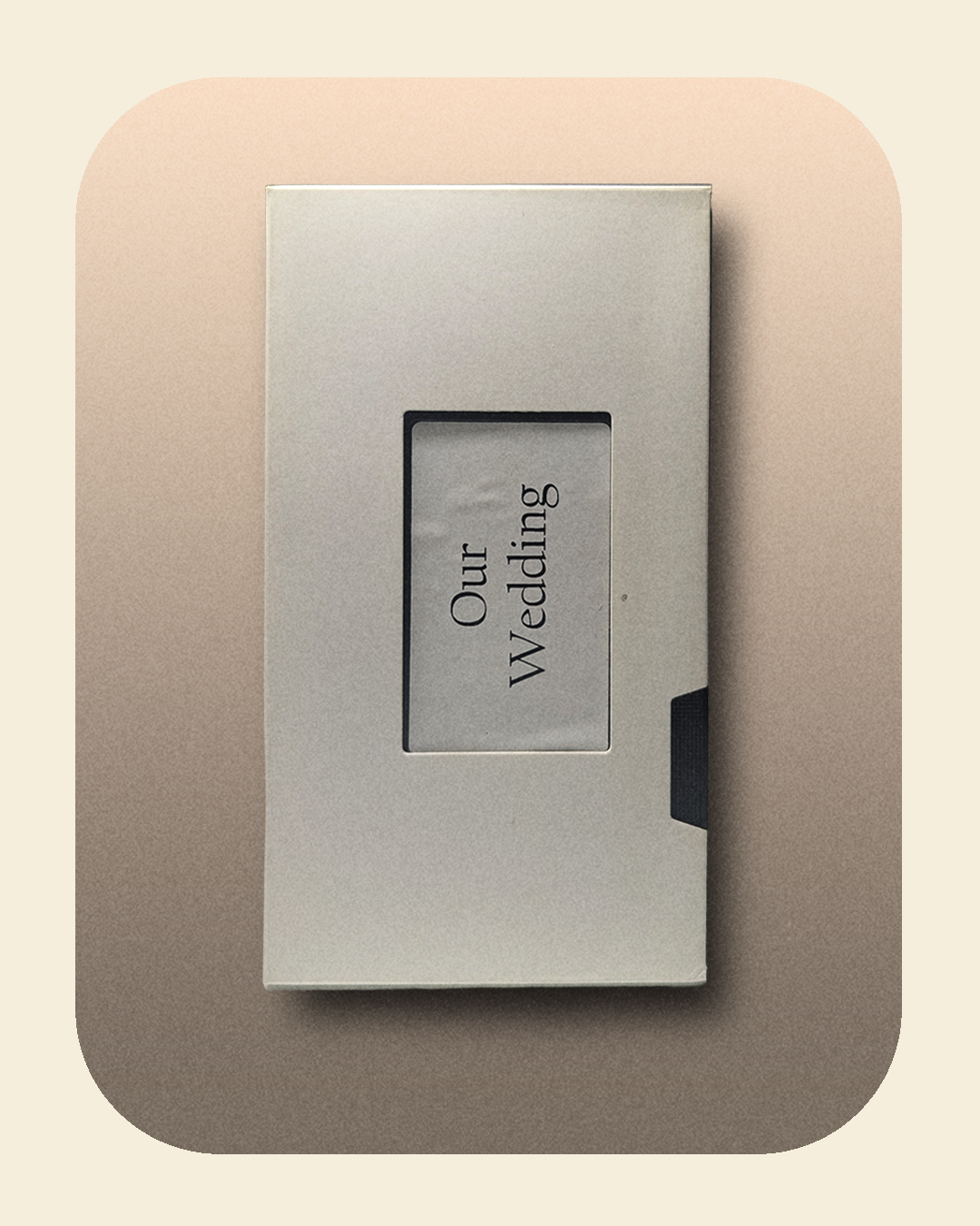 Our Wedding VHS