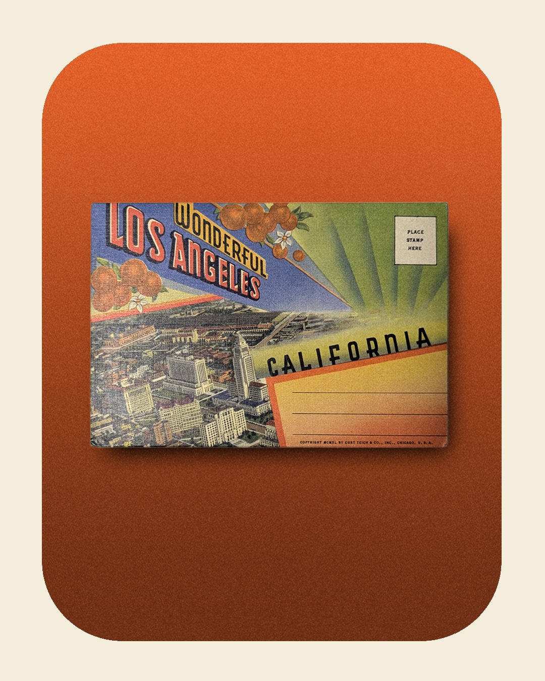 Wonderful Los Angeles Postcard Packet
