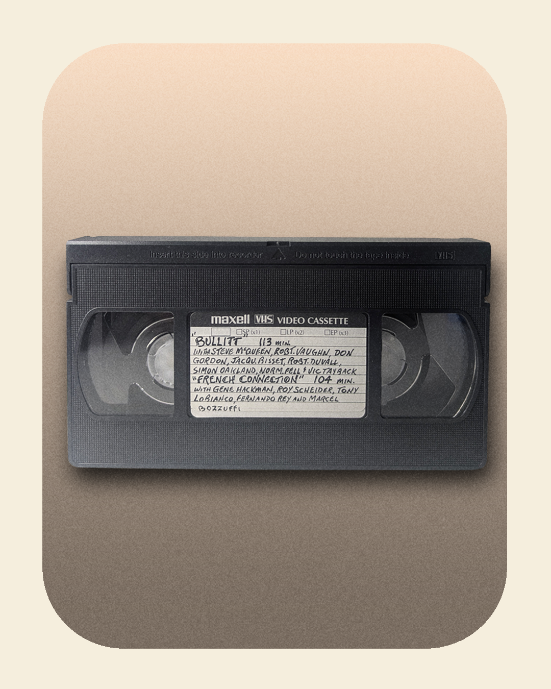 Bullitt & French Connection VHS