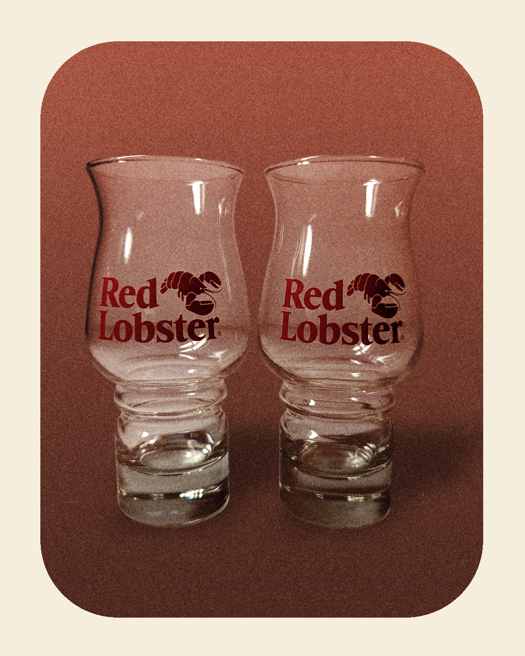 Red Lobster Glasses