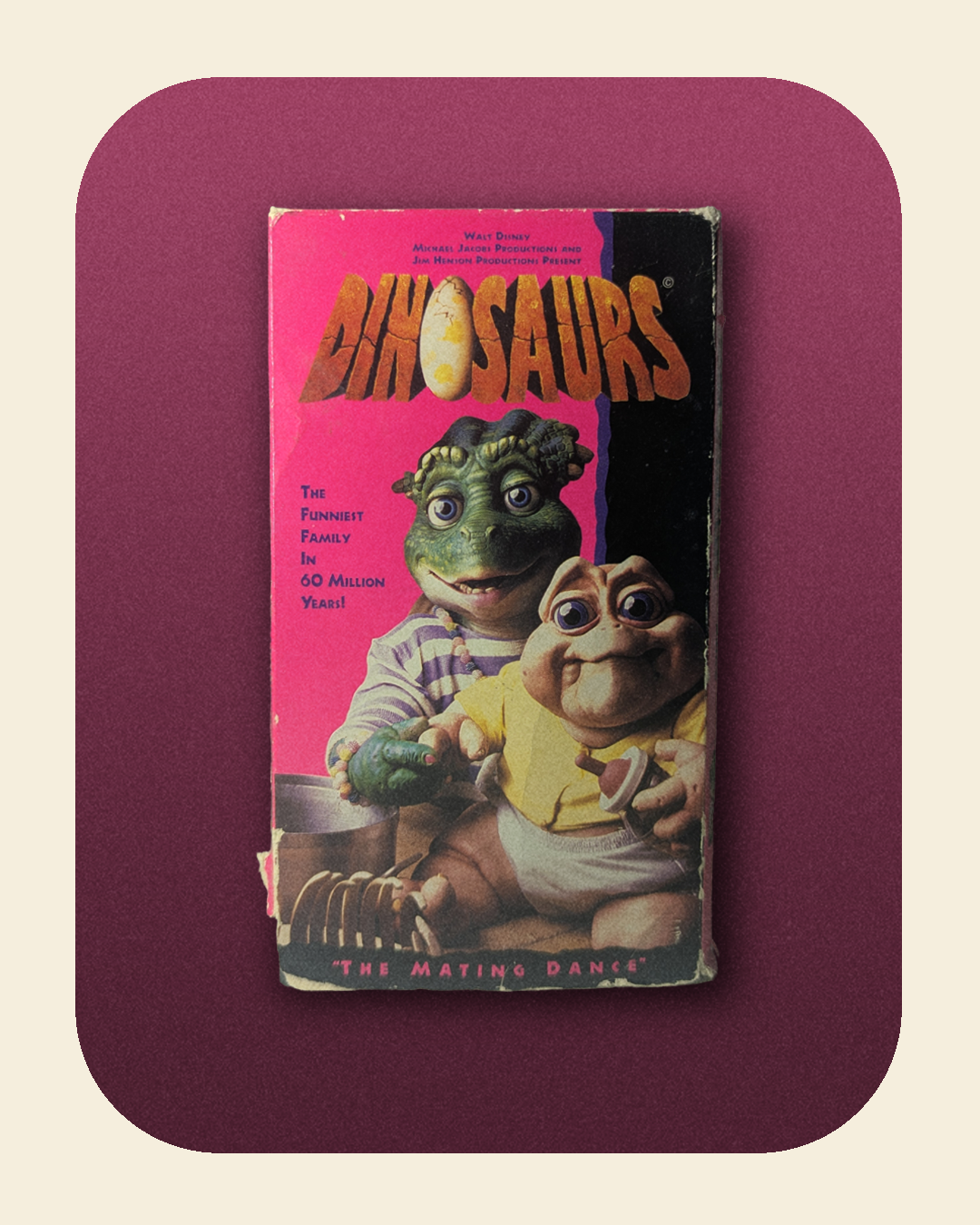 Dinosaurs: The Mating Dance VHS