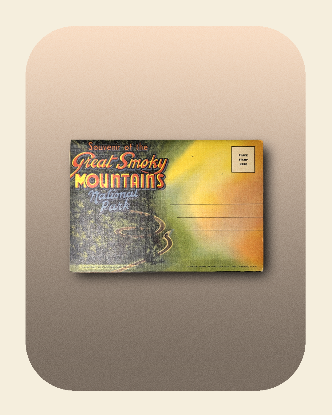 Great Smoky Mountains National Park Postcard Packet