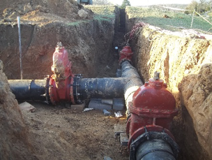 Main Line Valve Install