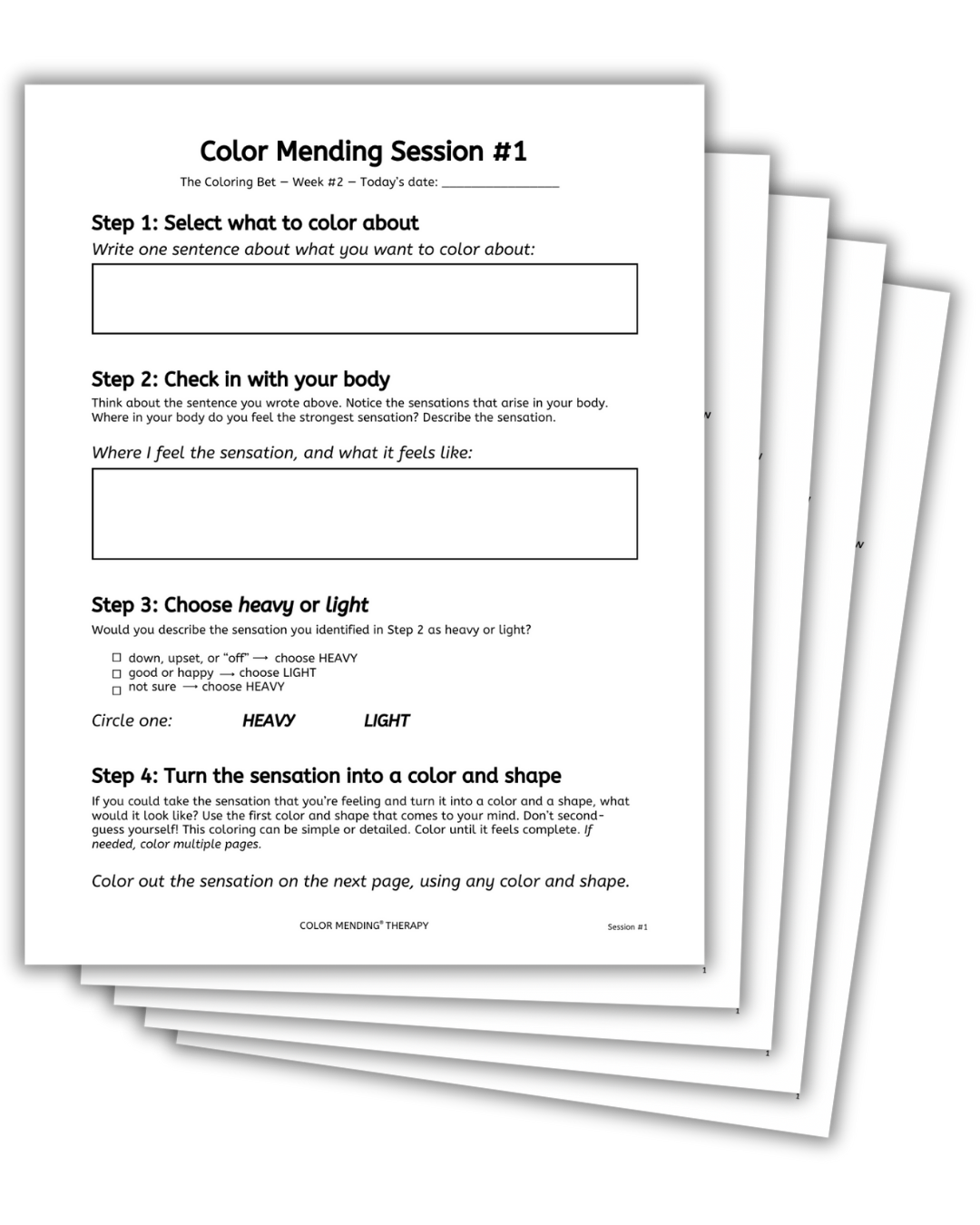 The Coloring Bet | Transform Emotions Today — Color Mending