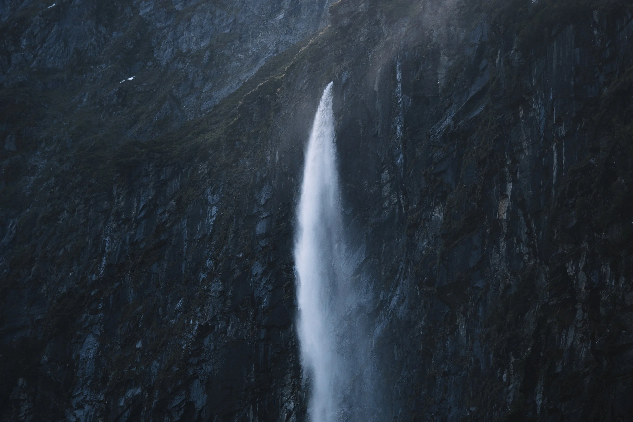 Rob Roy Falls - Mount Aspiring National Park, New Zealand - 2016