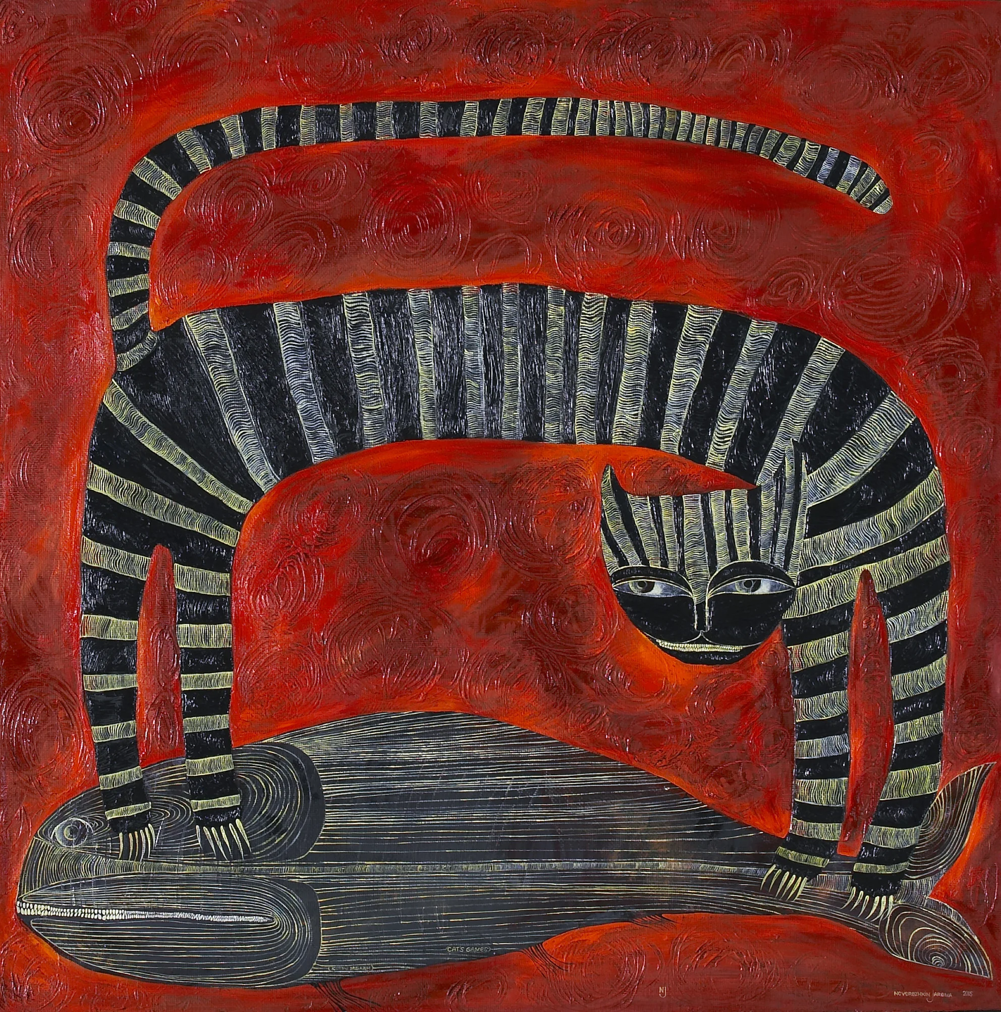 CAT_GAMES#2_40x40in_SOLD(Chicago).jpg