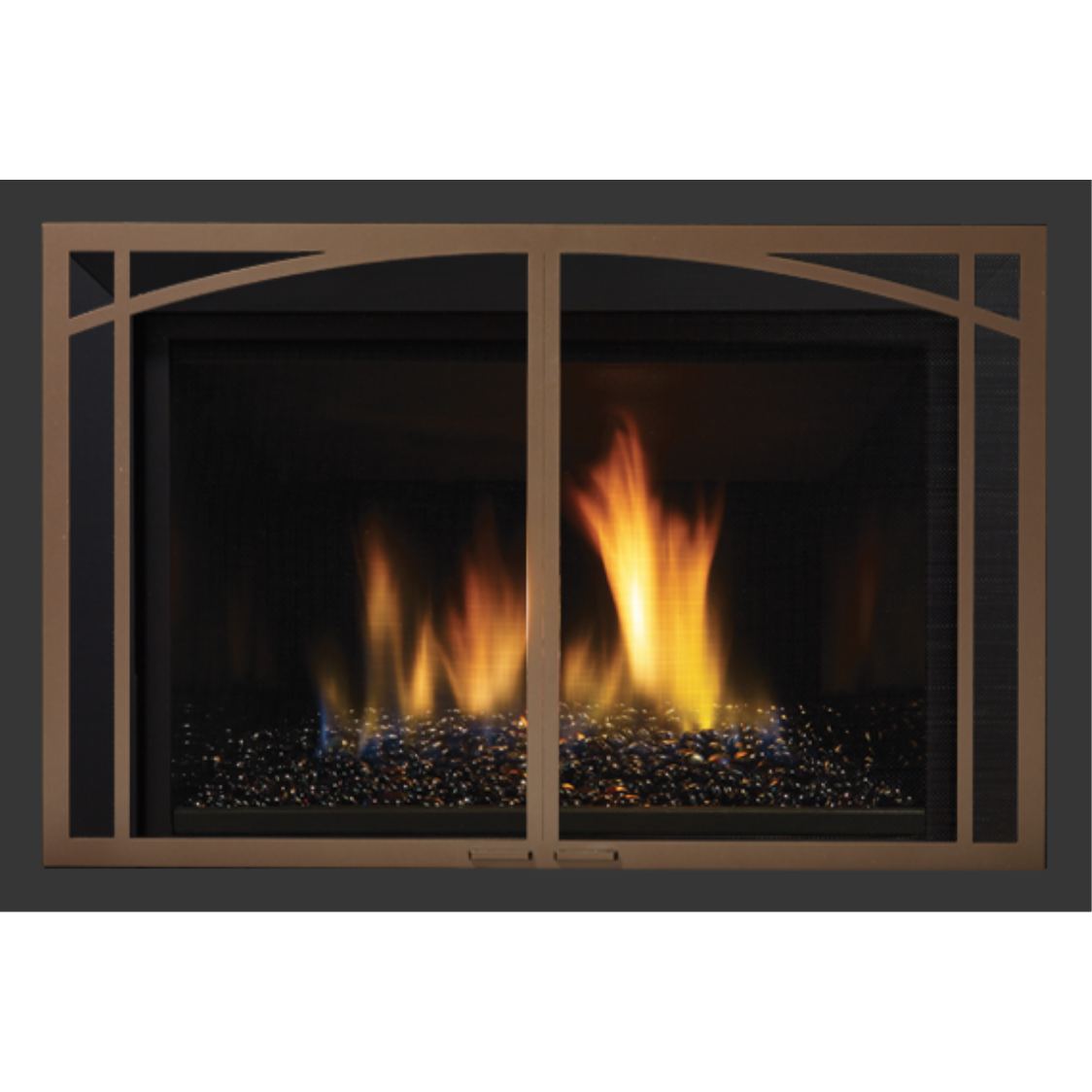 Vignette|Black|Door - Tuscan Sunset