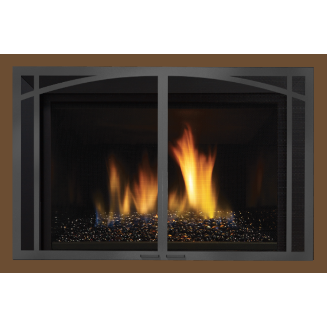 Vignette|Tuscan Sunset|Door - Black