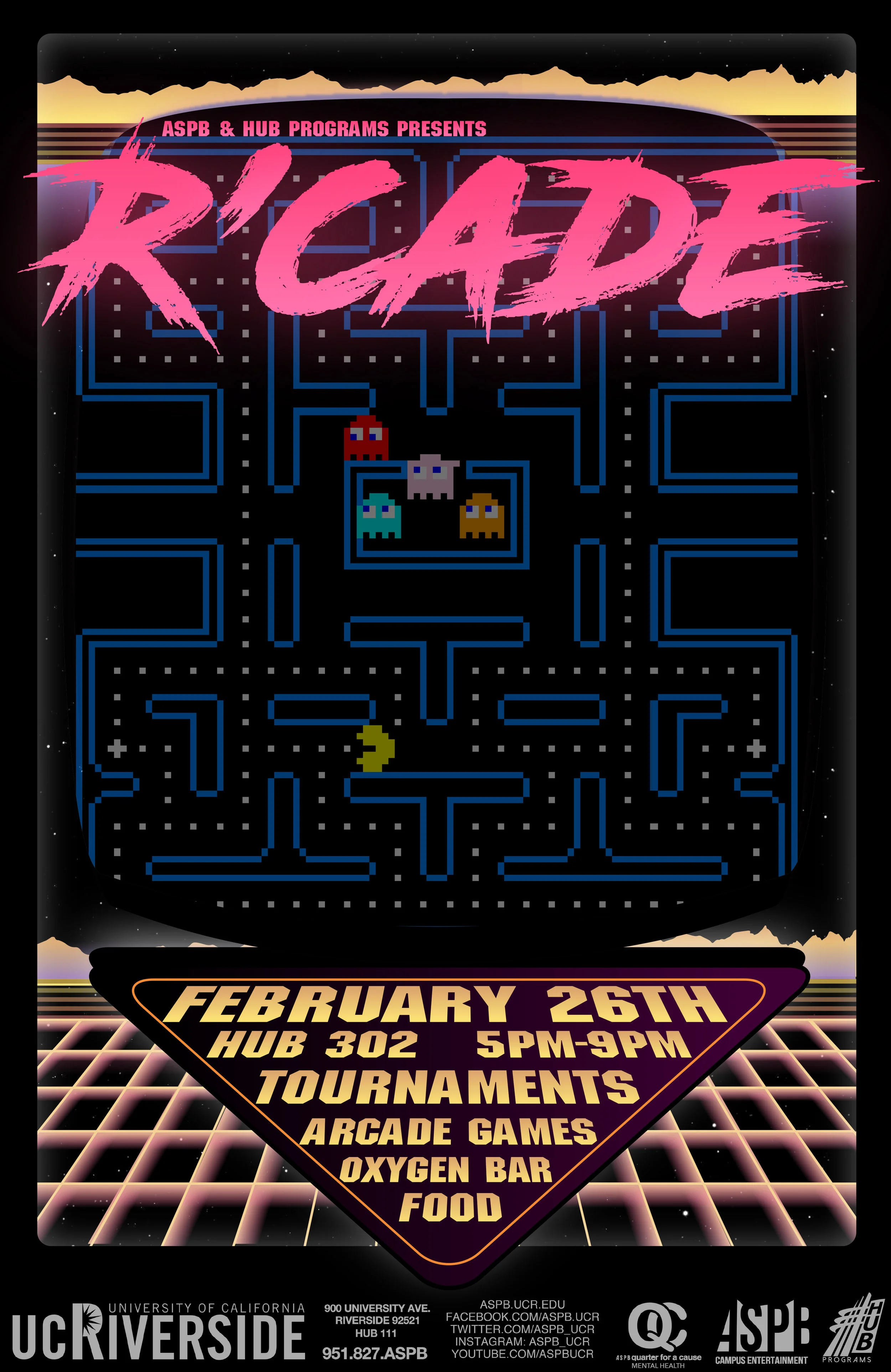ASPB Presents: R'cade 2019