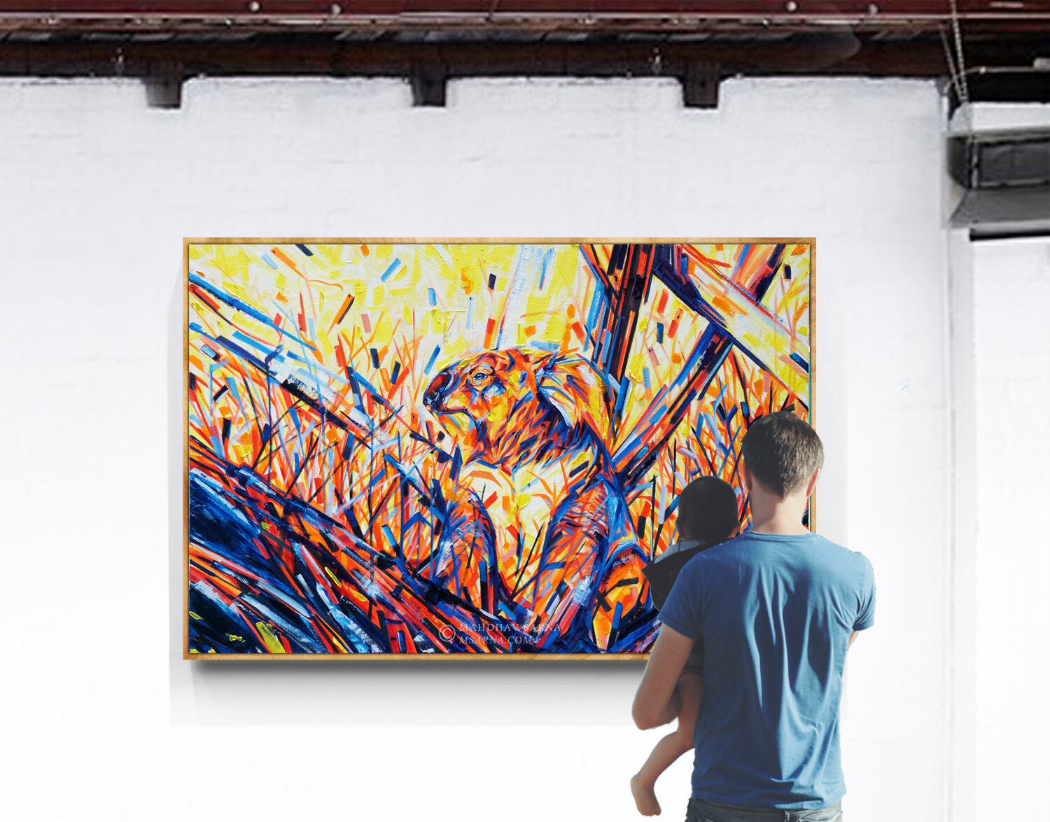 koala oil painting mfvl wildlife art mahdhav sarna 03.jpg