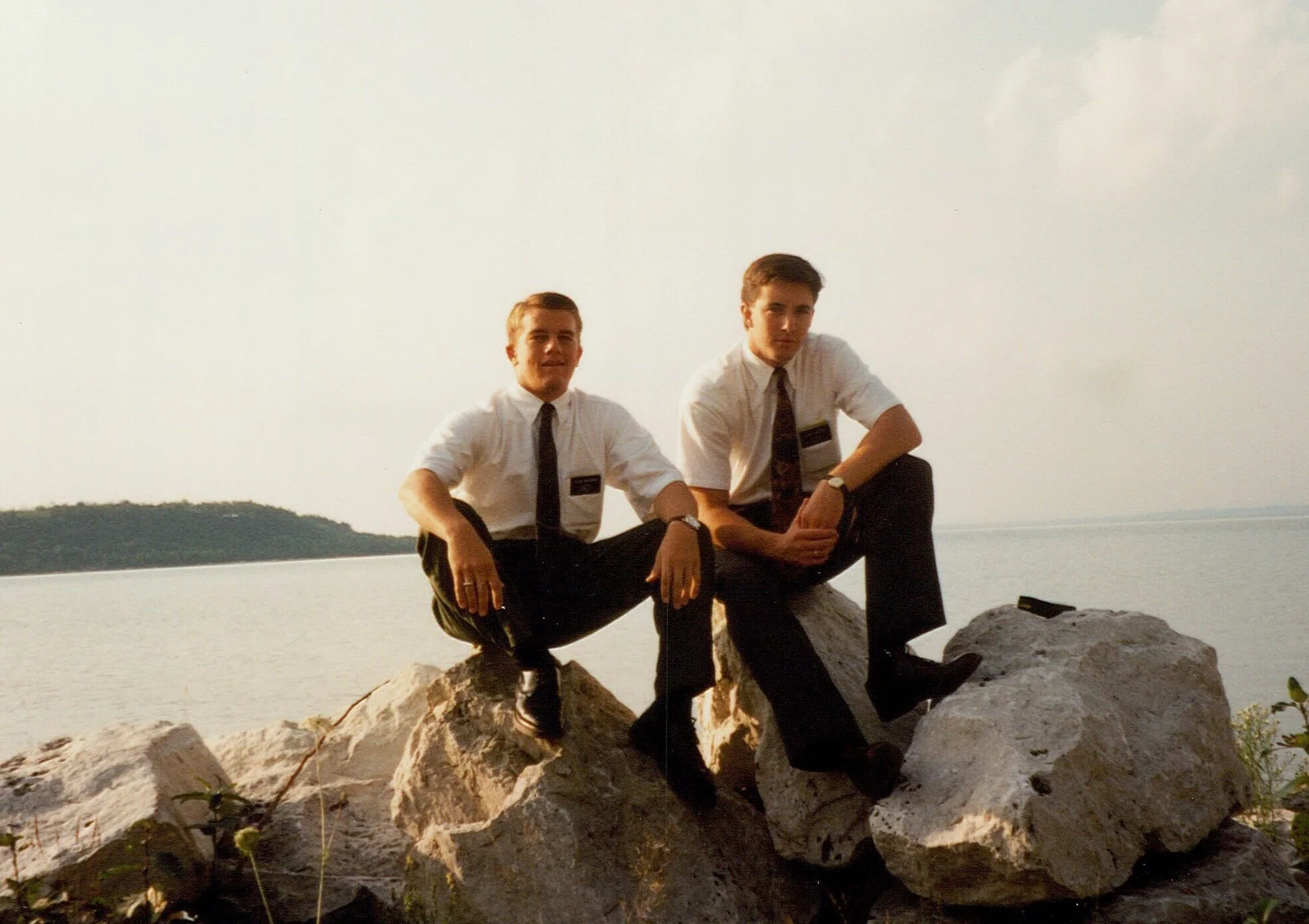 Training in Cheboygan with Elder Dickinson