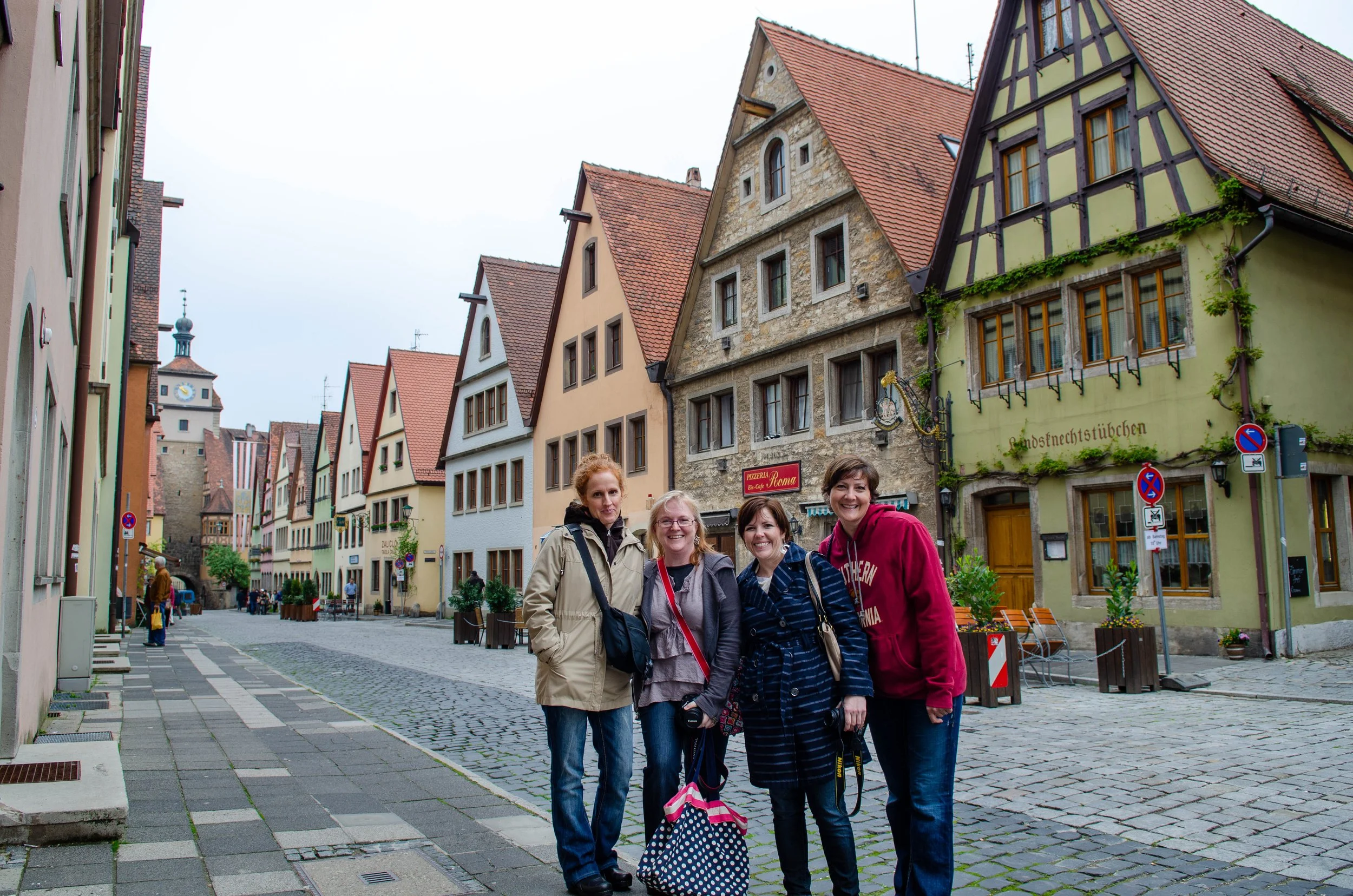 Rothenburg with Friends