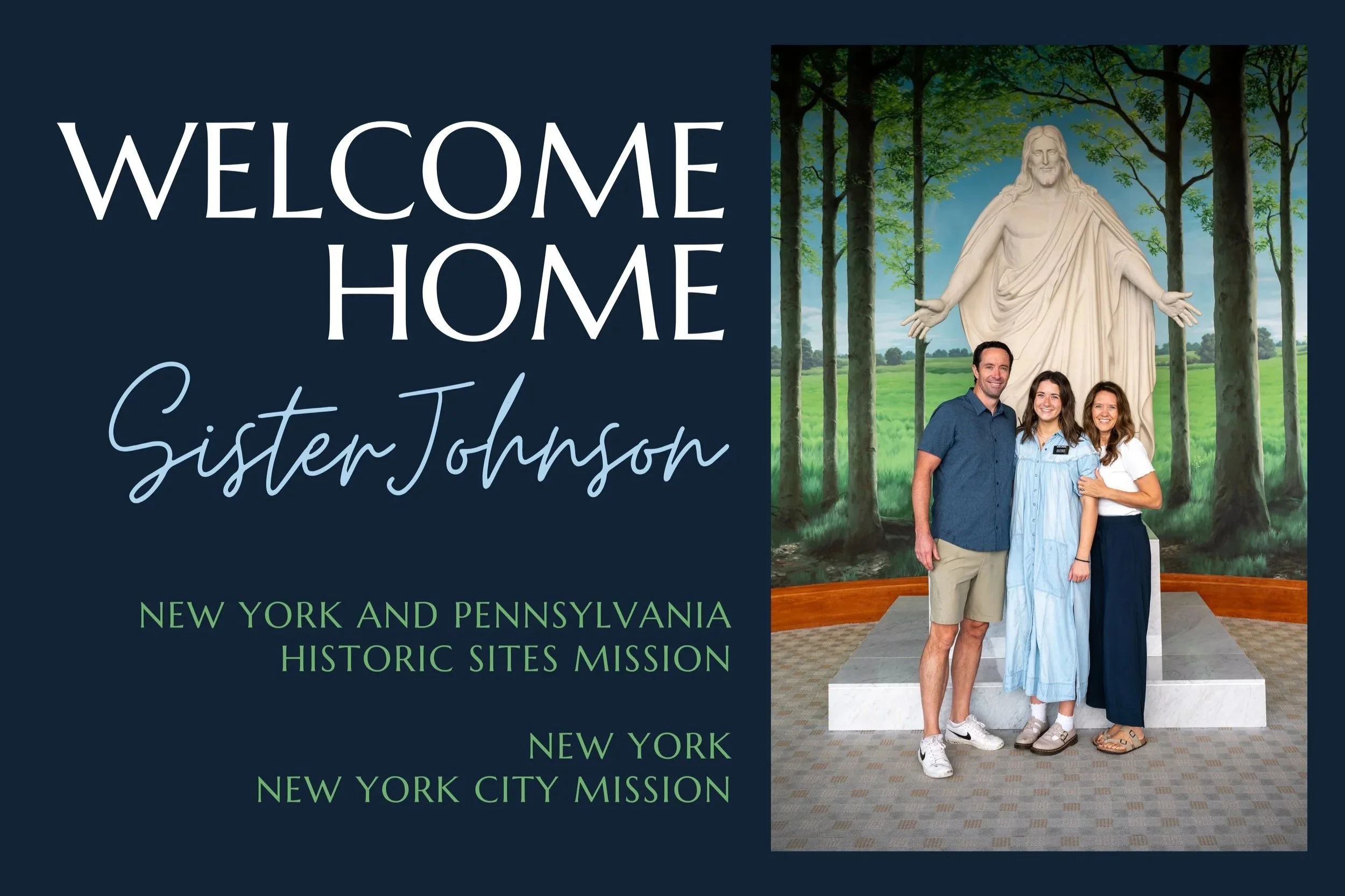Welcome Home Sister Johnson