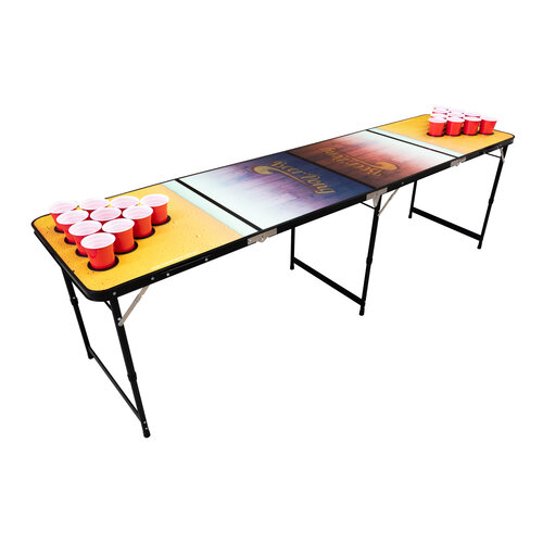 PONG CENTRAL — Classic Beer Pong Trestle Table