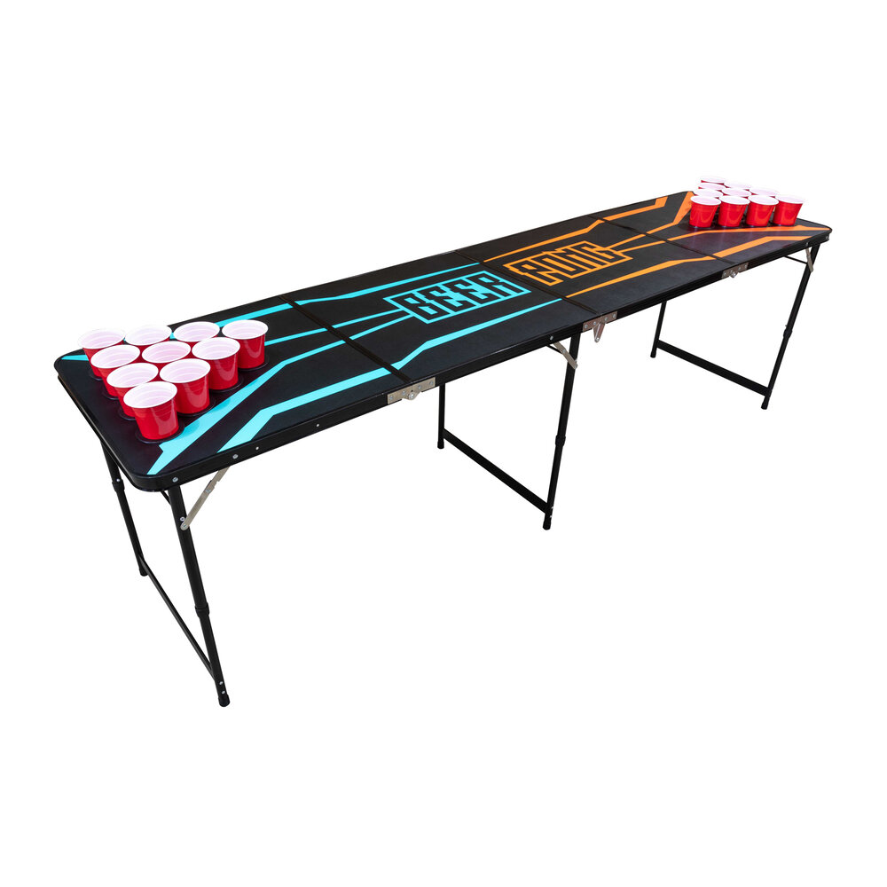 PONG CENTRAL — Tron Style Beer Pong Table
