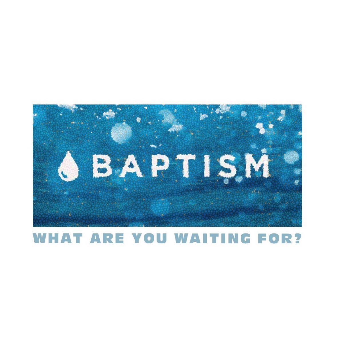 Have you been baptized? Do you have questions about baptism? If no and yes were your answers, please consider emailing us at quest@vbc.online and we will follow-up with you. 

Baptism is a public declaration of one's personal faith and commitment to 