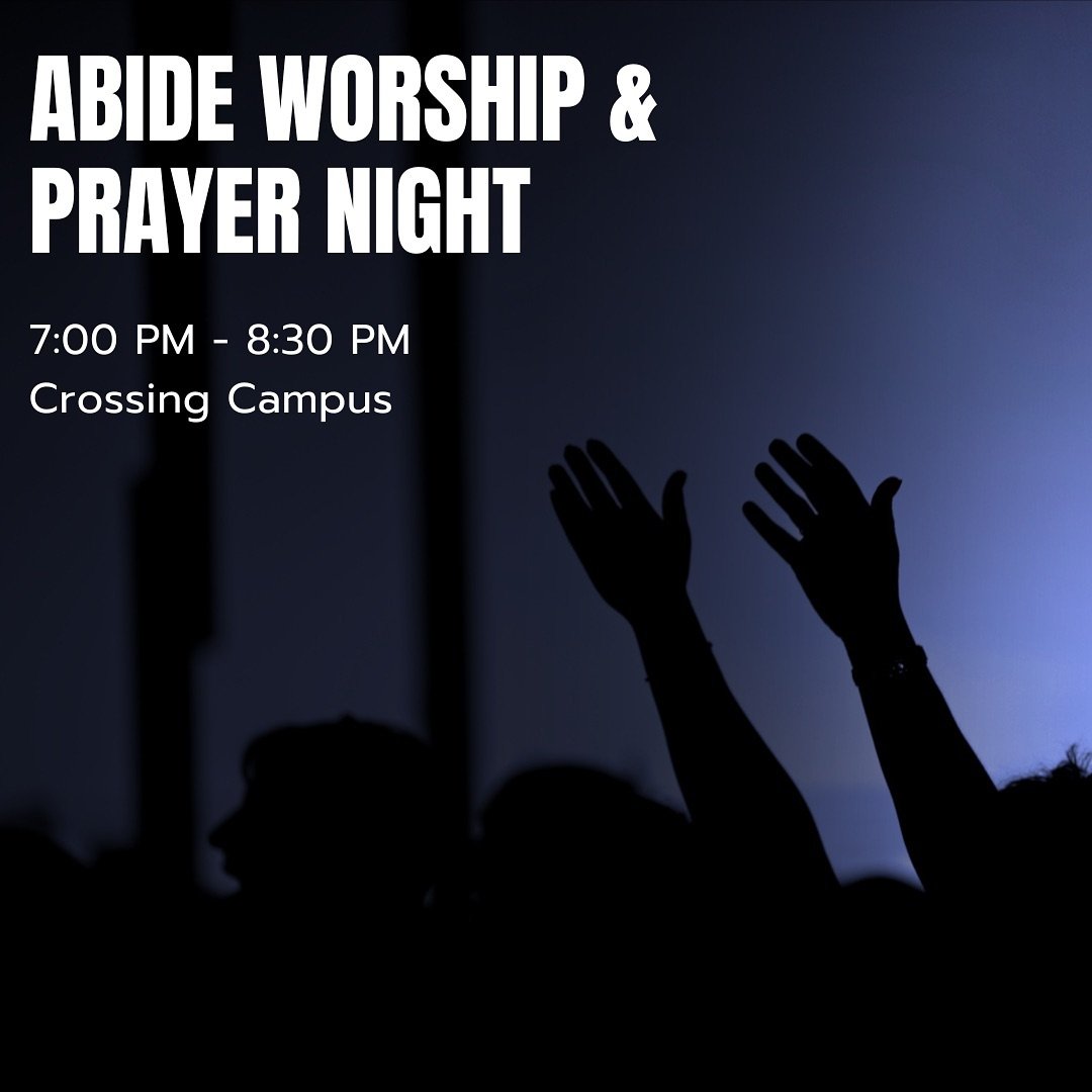 Tomorrow, April 11th, join us for a time of worship through music, scripture reading, and prayer. Come ready to enjoy God&rsquo;s presence in the midst of His family!