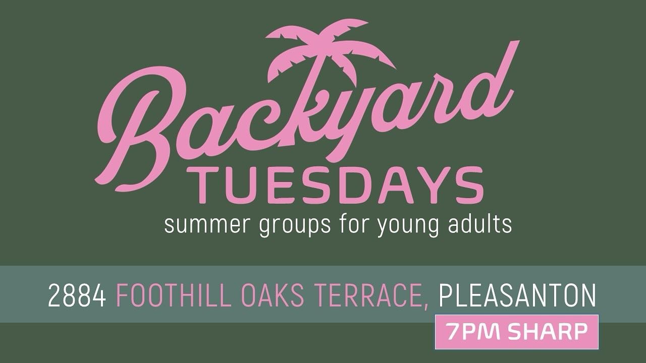 Join us for our Quest small group this summer! Every Tuesday at 7pm!