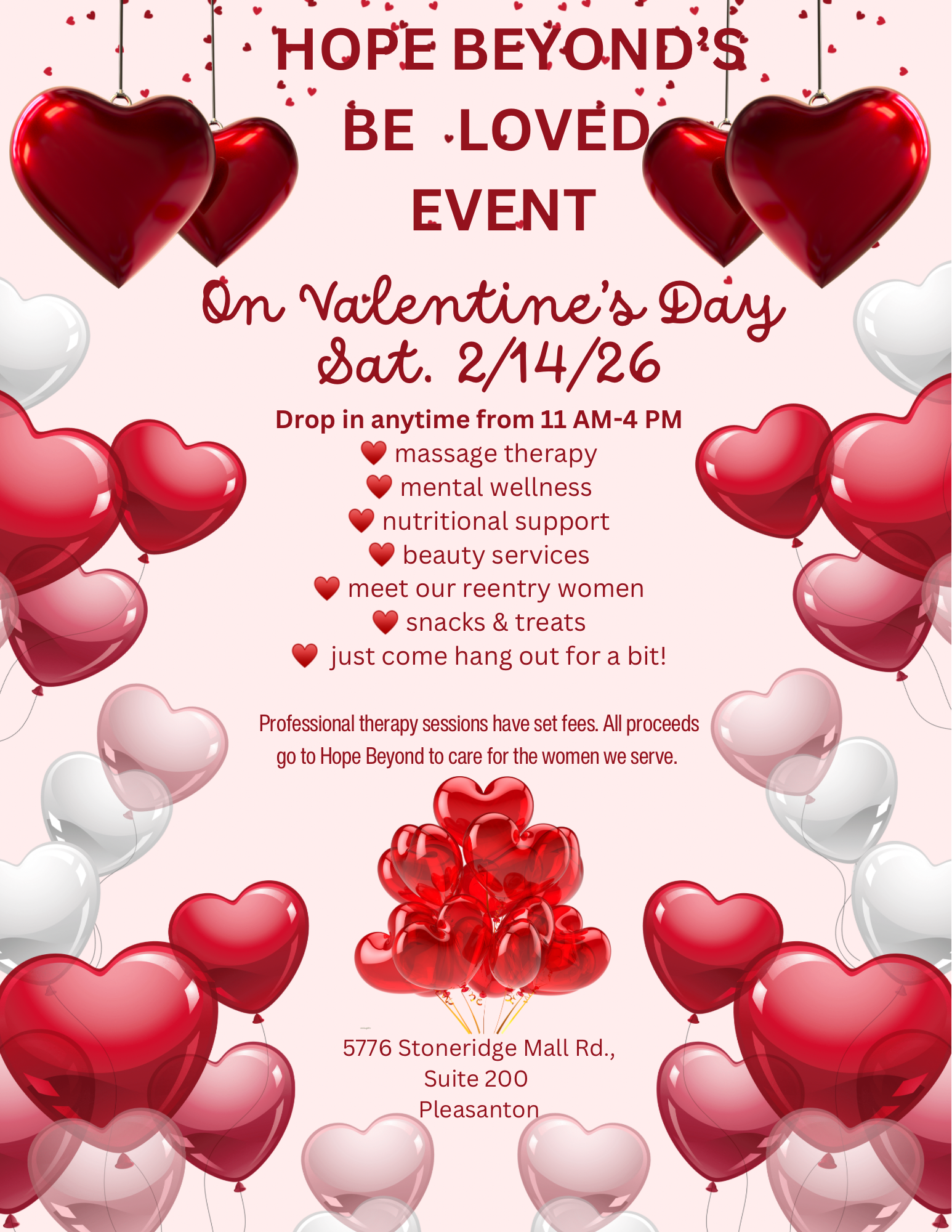 Hope Beyond’s BE LOVED Valentine’s Day event