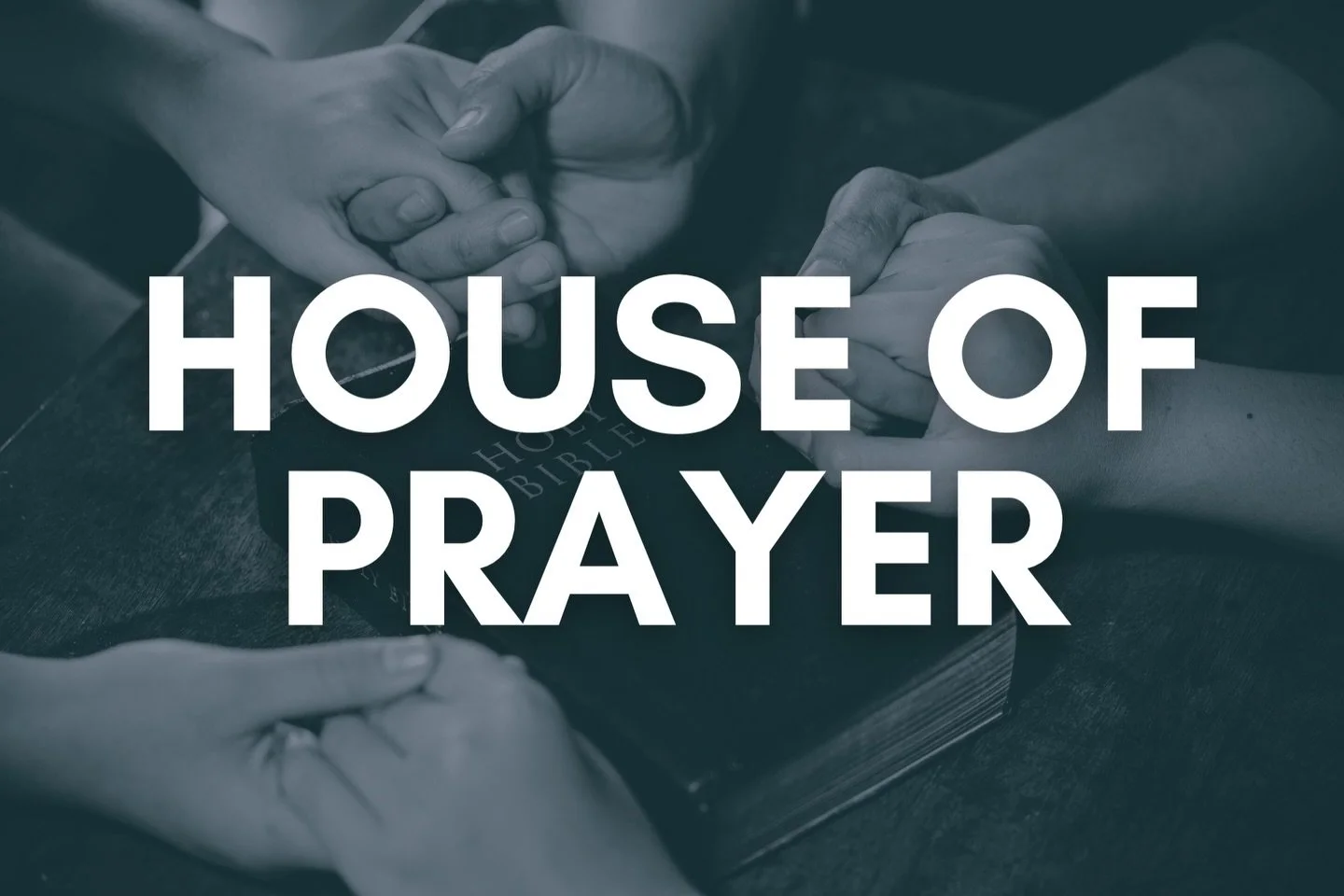 Join us in the auditorium tonight at 7 PM for our next House of Prayer!