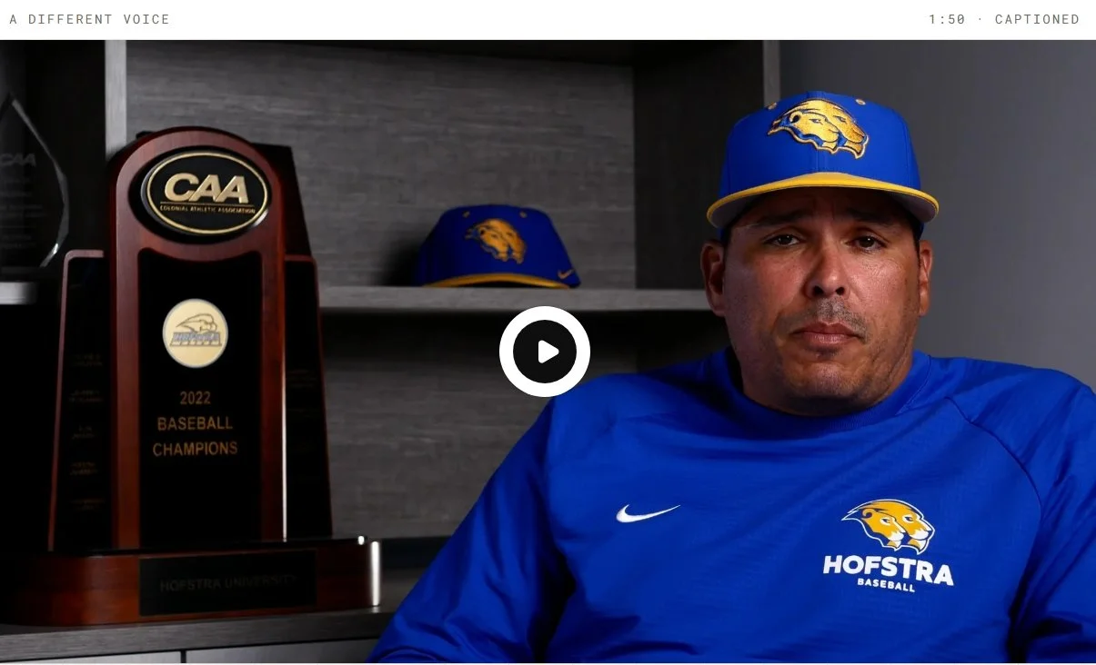 How Hofstra Baseball Uses NTangible to Coach the Person, Not Just the Player