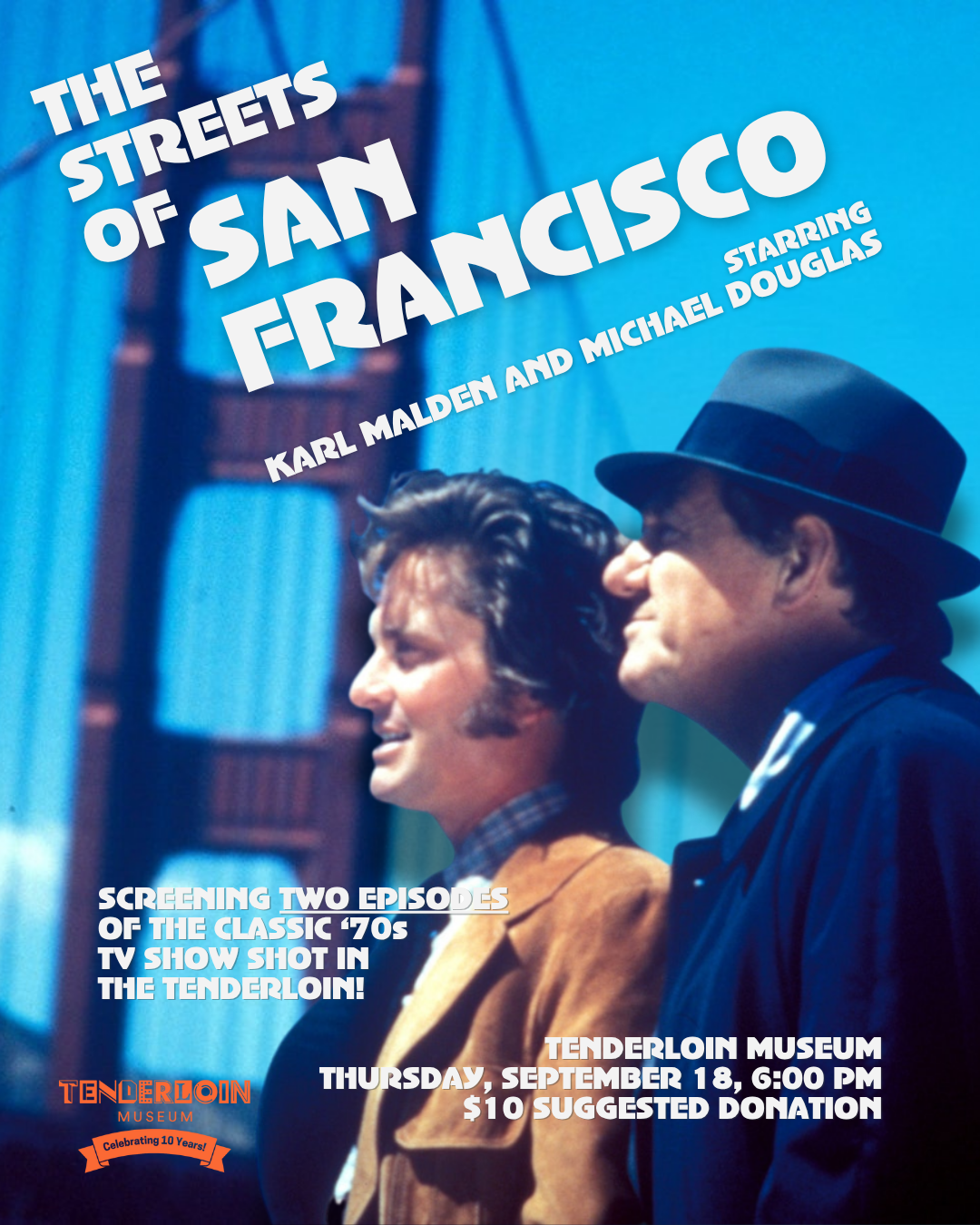 “The Streets of San Francisco:” Screening Two Episodes of the Classic TV Series