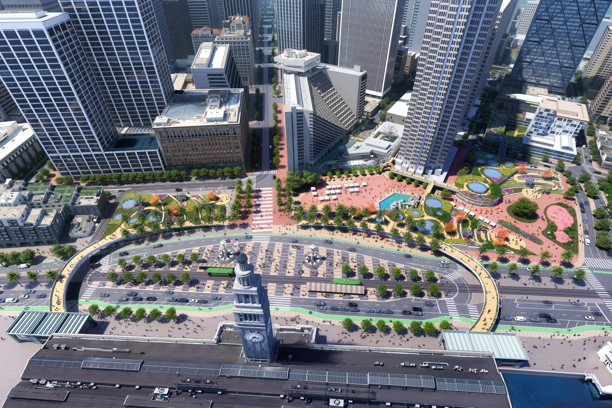 Embarcadero Reimagined: A bold concept for Embarcadero Plaza from JRDV